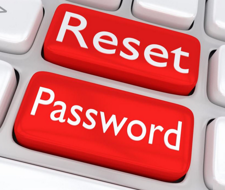 password reset